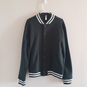 American Apparel Green Varsity Jacket